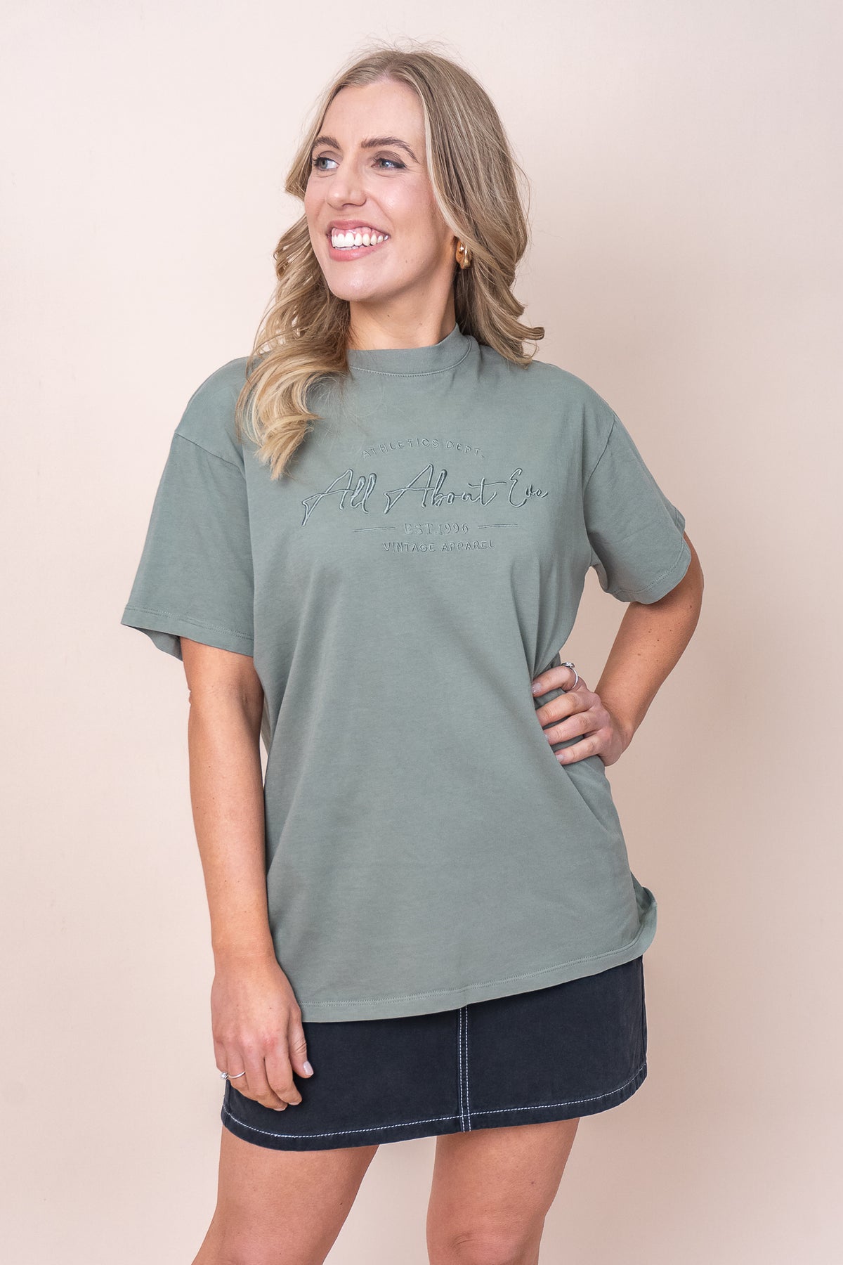 Classic Tee in Khaki - All About Eve