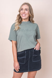 Classic Tee in Khaki - All About Eve