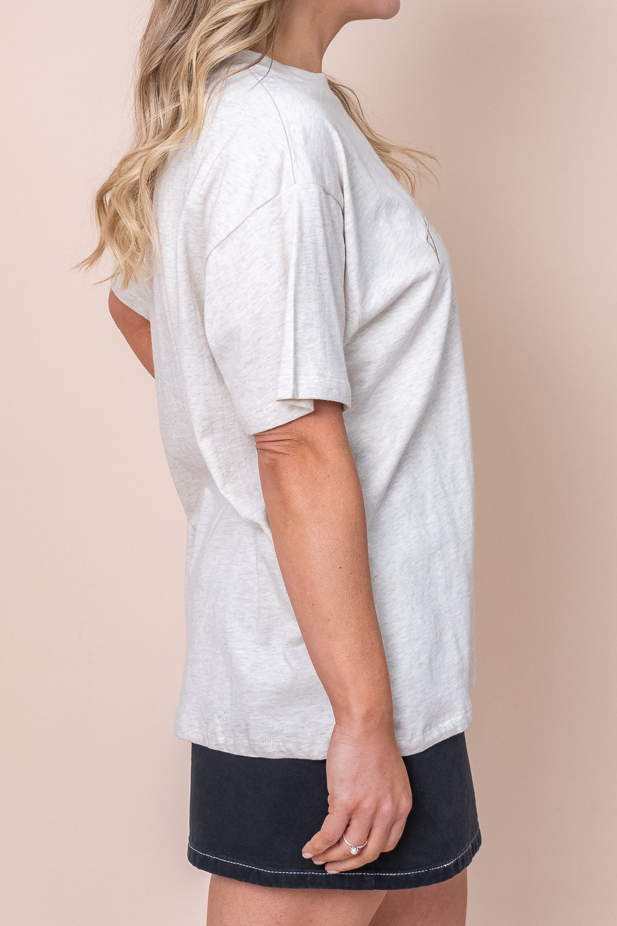 Classic Tee in Oatmeal - All About Eve