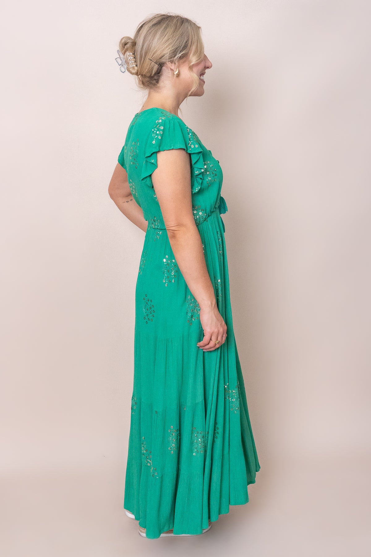 Neri Dress in Green