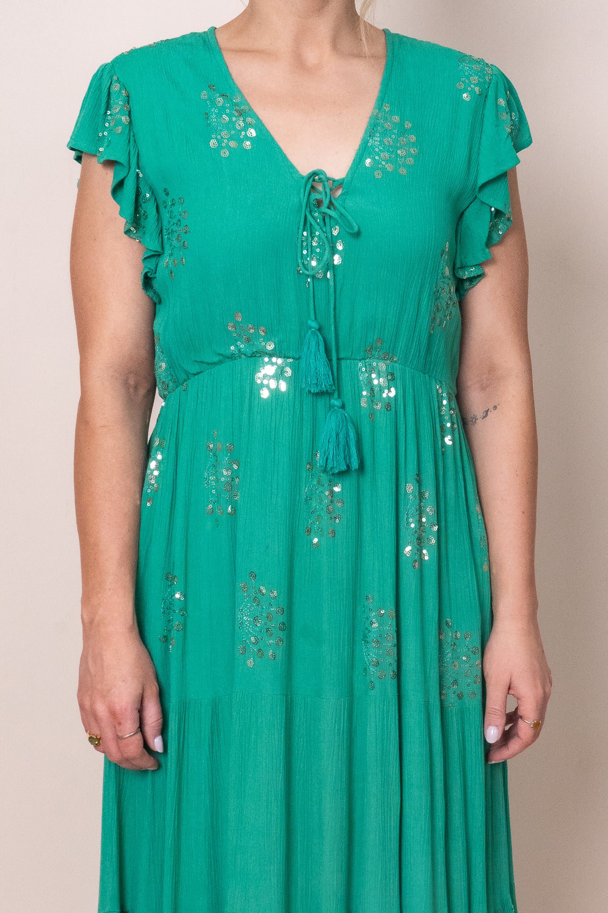 Neri Dress in Green