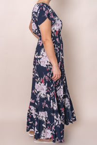 Megan Dress in Navy