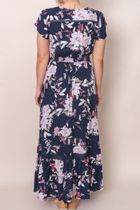 Megan Dress in Navy