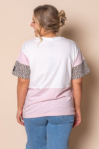 Nico Panel Relaxed Tee in Vintage White - All About Eve