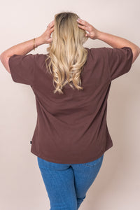 Classic Tee in Brown - All About Eve