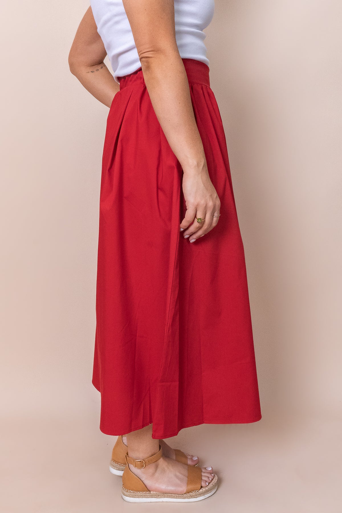 Rachel Skirt in Red