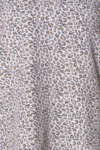 Inka Denim Mini Dress in White