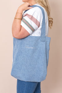 Dale Tote in Light Blue - All About Eve