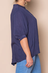 Perlina Top in Navy