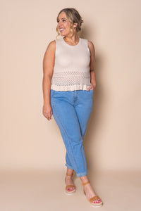 Téa Barrel Jeans in Light Blue