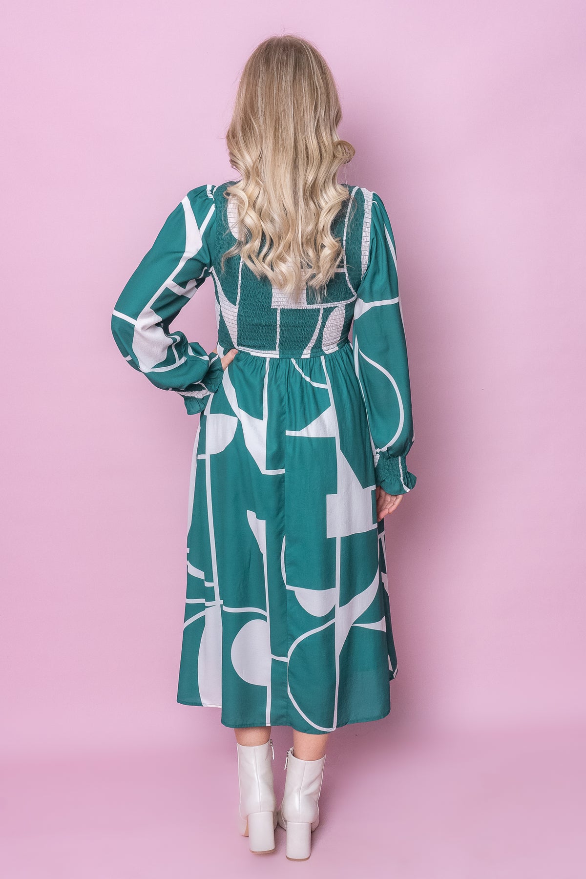 Charlie Dress in Emerald