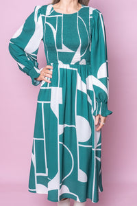 Charlie Dress in Emerald