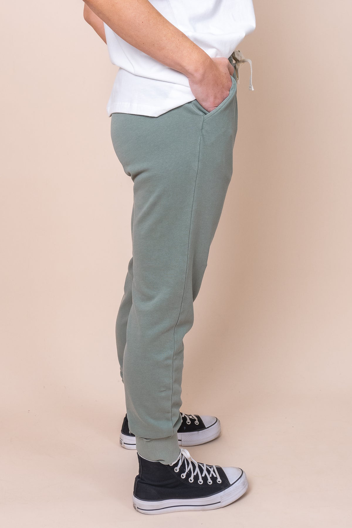 Simplified Pant in Sage - Foxwood