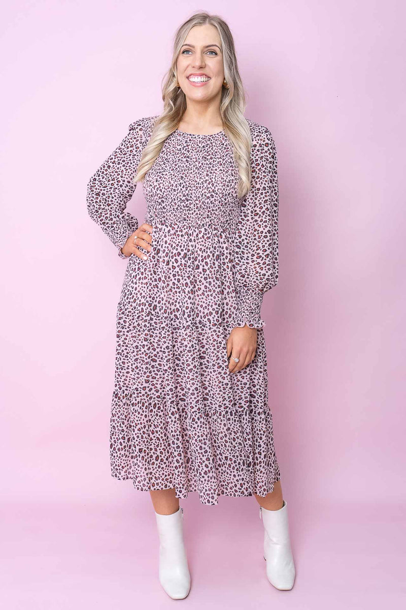 Tully Dress in Blush