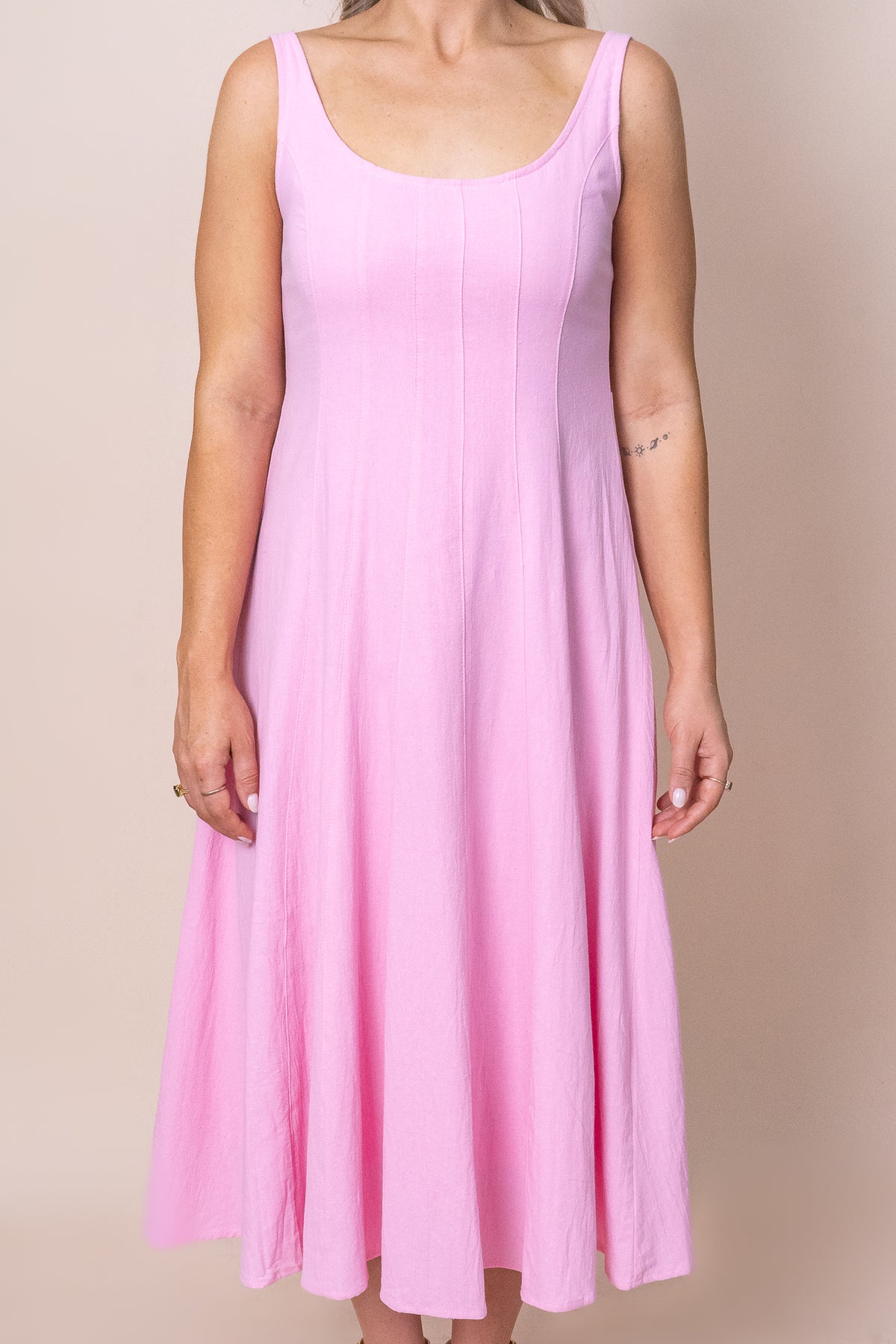 Cassia Dress in Pink