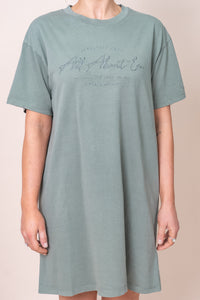 Classic Tee Dress in Khaki - All About Eve