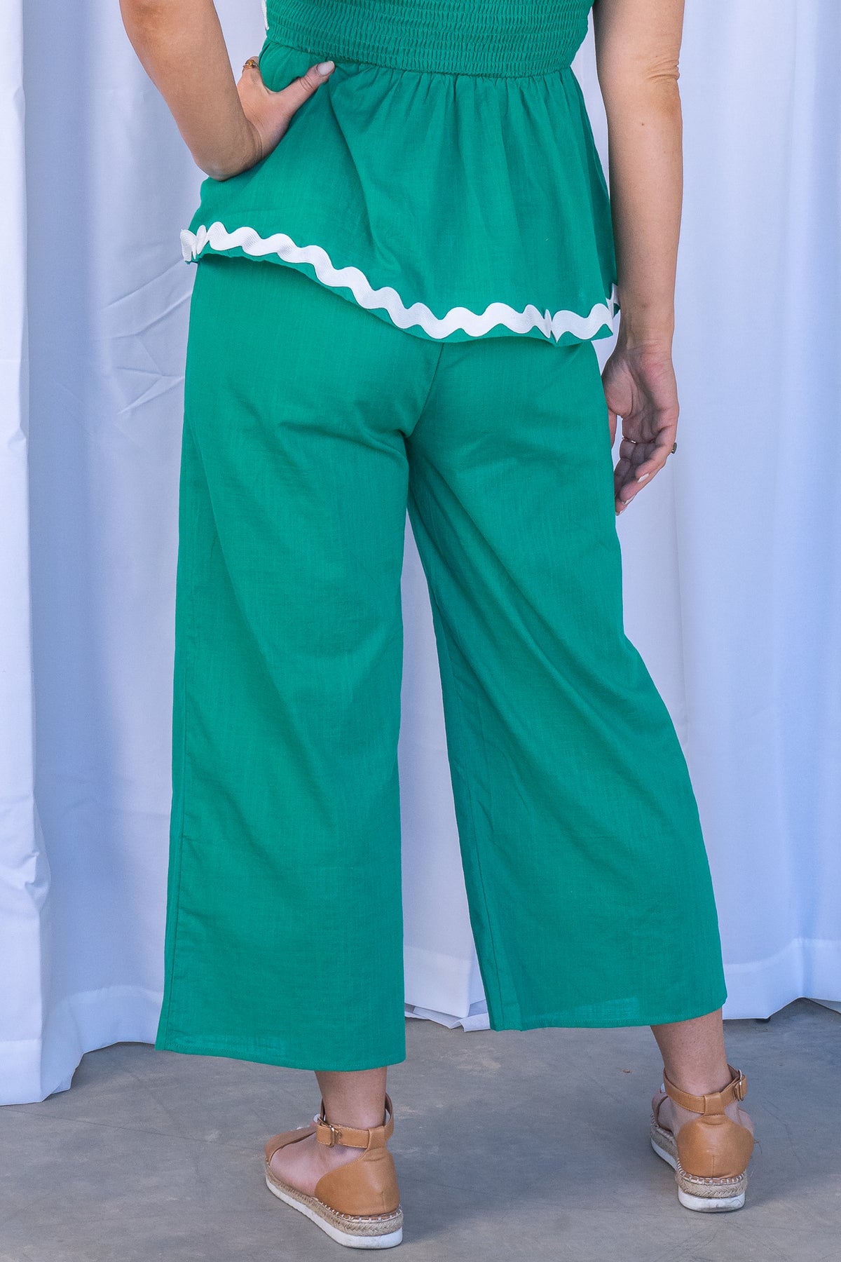 Pippa Pants in Teal