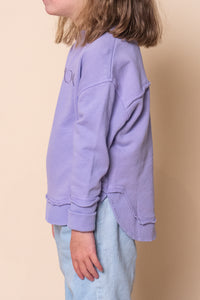 Kids Simplified Crew in Lavender - Foxwood