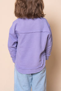 Kids Simplified Crew in Lavender - Foxwood