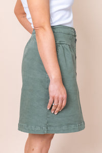 Amanda Skirt in Khaki - Foxwood