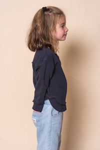 Kids Simplified Crew in Navy - Foxwood