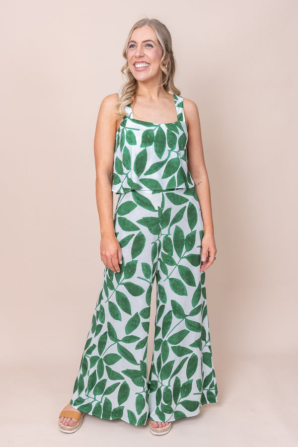 Jade Jumpsuit in Green