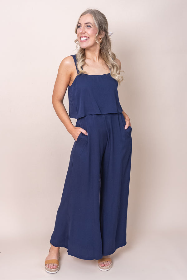 Jenni Jumpsuit in Navy