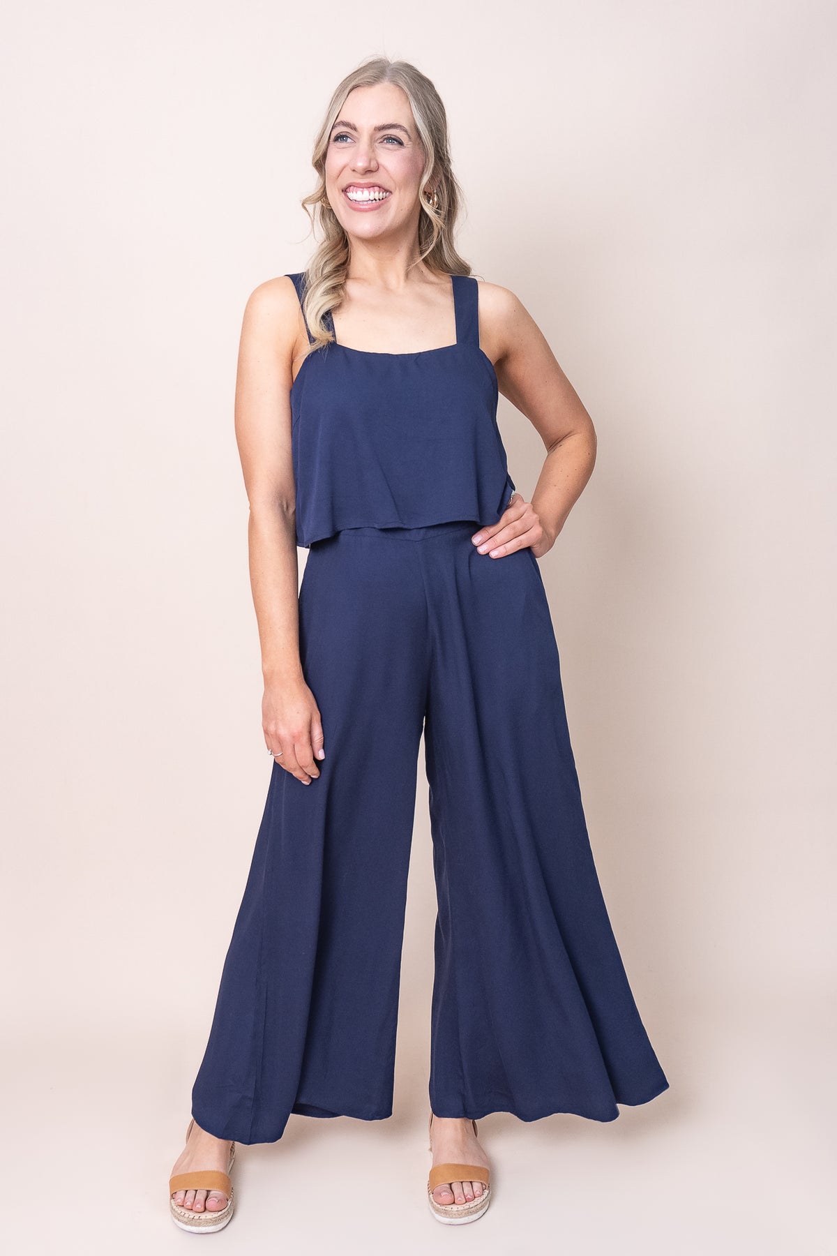 Jenni Jumpsuit in Navy