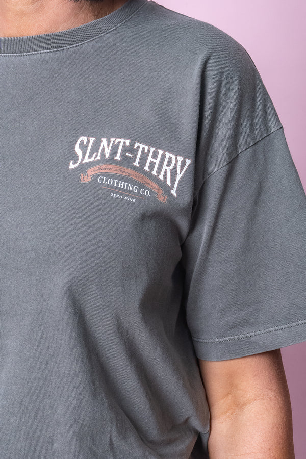 Unbreakable Tee in Coal - Silent Theory