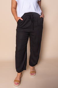 Jin Slouch Pants in Black