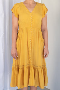 Genie Dress in Marigold