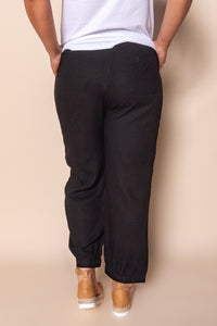 Jin Slouch Pants in Black
