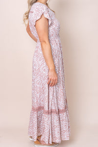 Iyla Dress in Dusty Pink