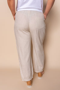 Jin Slouch Pants in Beige