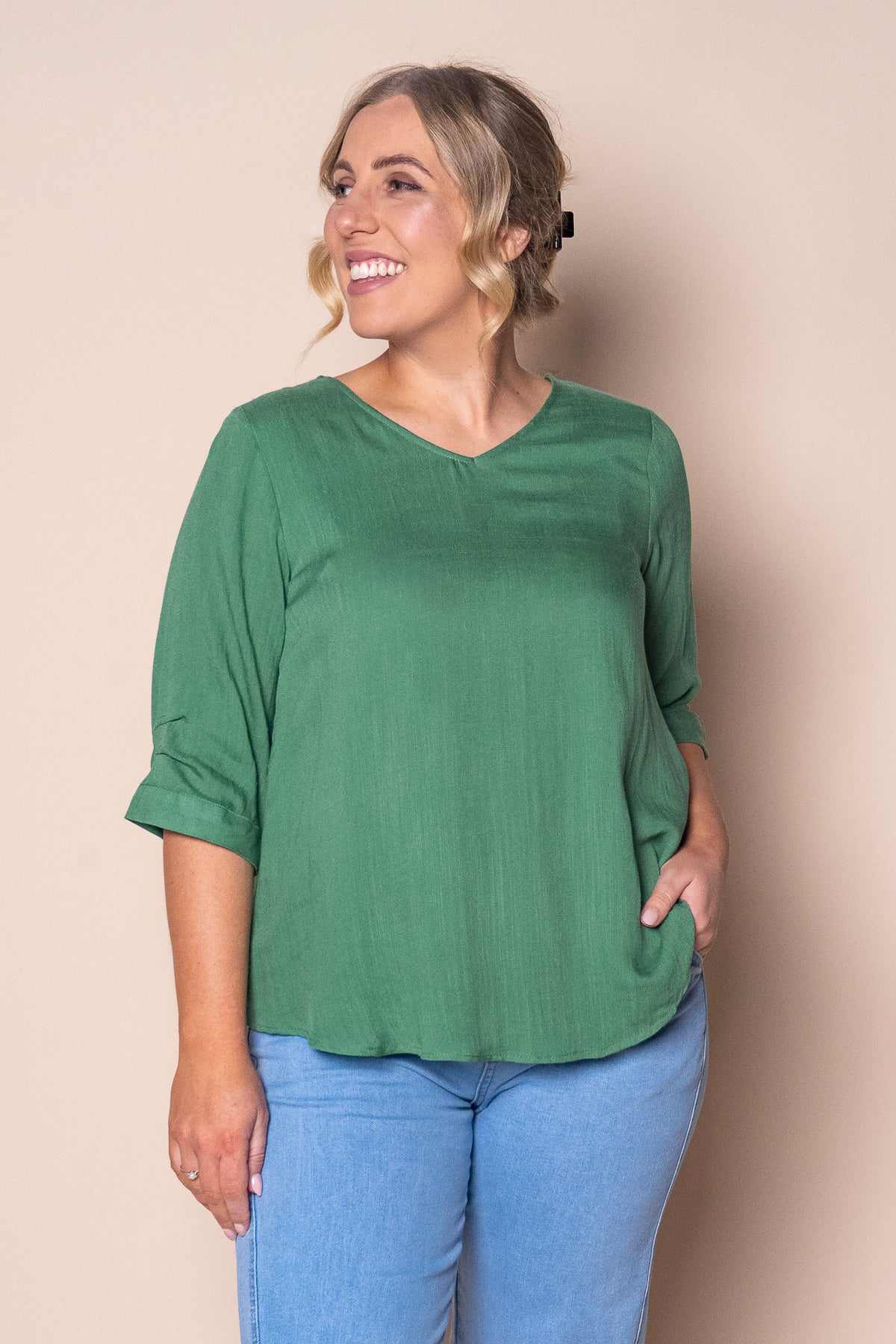 Morgan Top in Fern