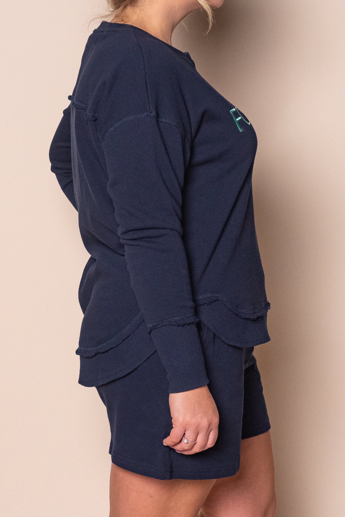 Simplified Confetti Crew in Navy - Foxwood