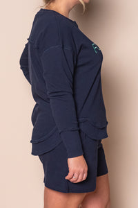 Simplified Confetti Crew in Navy - Foxwood