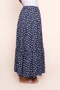 Clarabelle Maxi Skirt in Print - All About Eve
