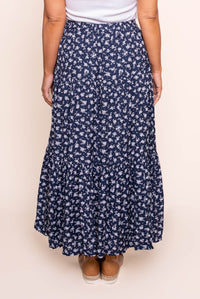 Clarabelle Maxi Skirt in Print - All About Eve