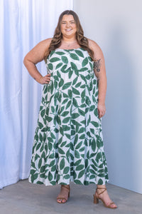 Tamika Dress in Green