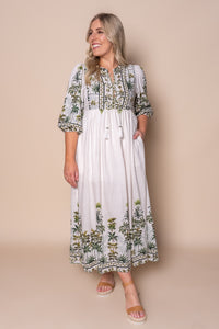 Jaelyn Maxi Dress in Ivory