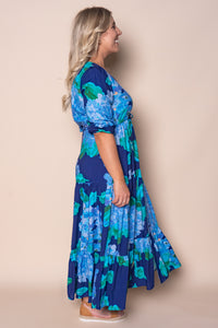 Feodora Maxi Dress in Navy