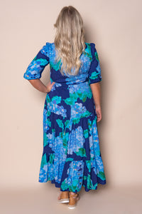 Feodora Maxi Dress in Navy