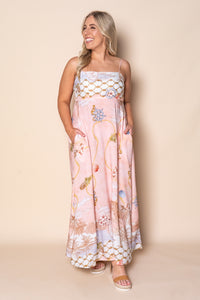 Sativa Maxi Dress in Pink