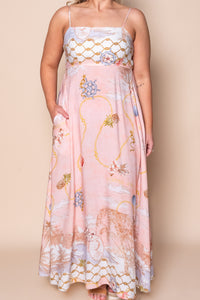 Sativa Maxi Dress in Pink