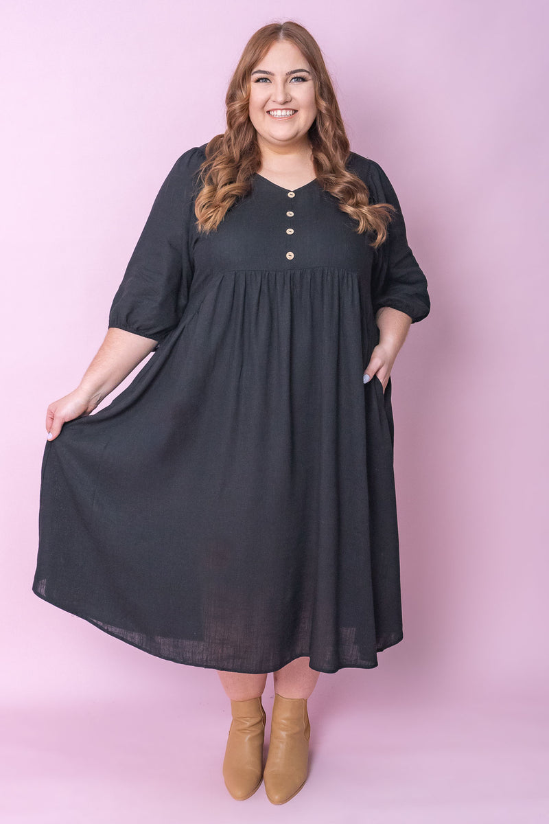 Emery Dress in Black – Always Alice