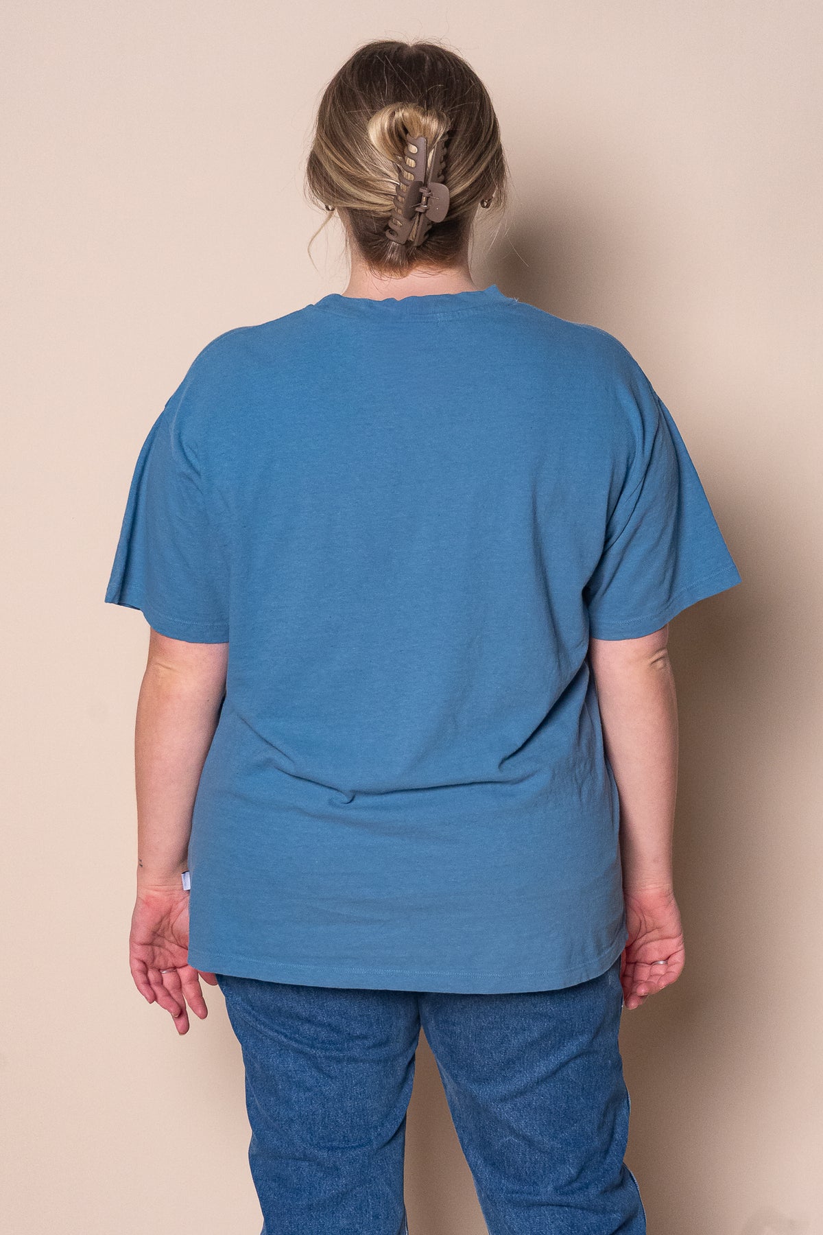 Into The Sunset Relaxed Tee in Blue - All About Eve