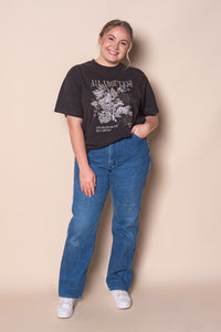 Silverton Relaxed Tee in Washed Black - All About Eve