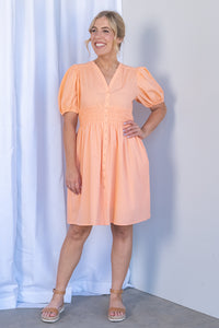 Zara Dress in Apricot