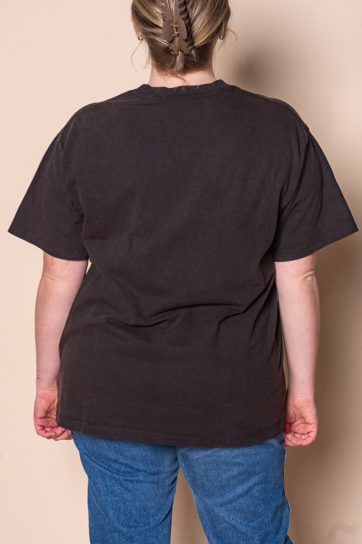 Silverton Relaxed Tee in Washed Black - All About Eve